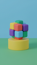 Snap Cube Stress Toy